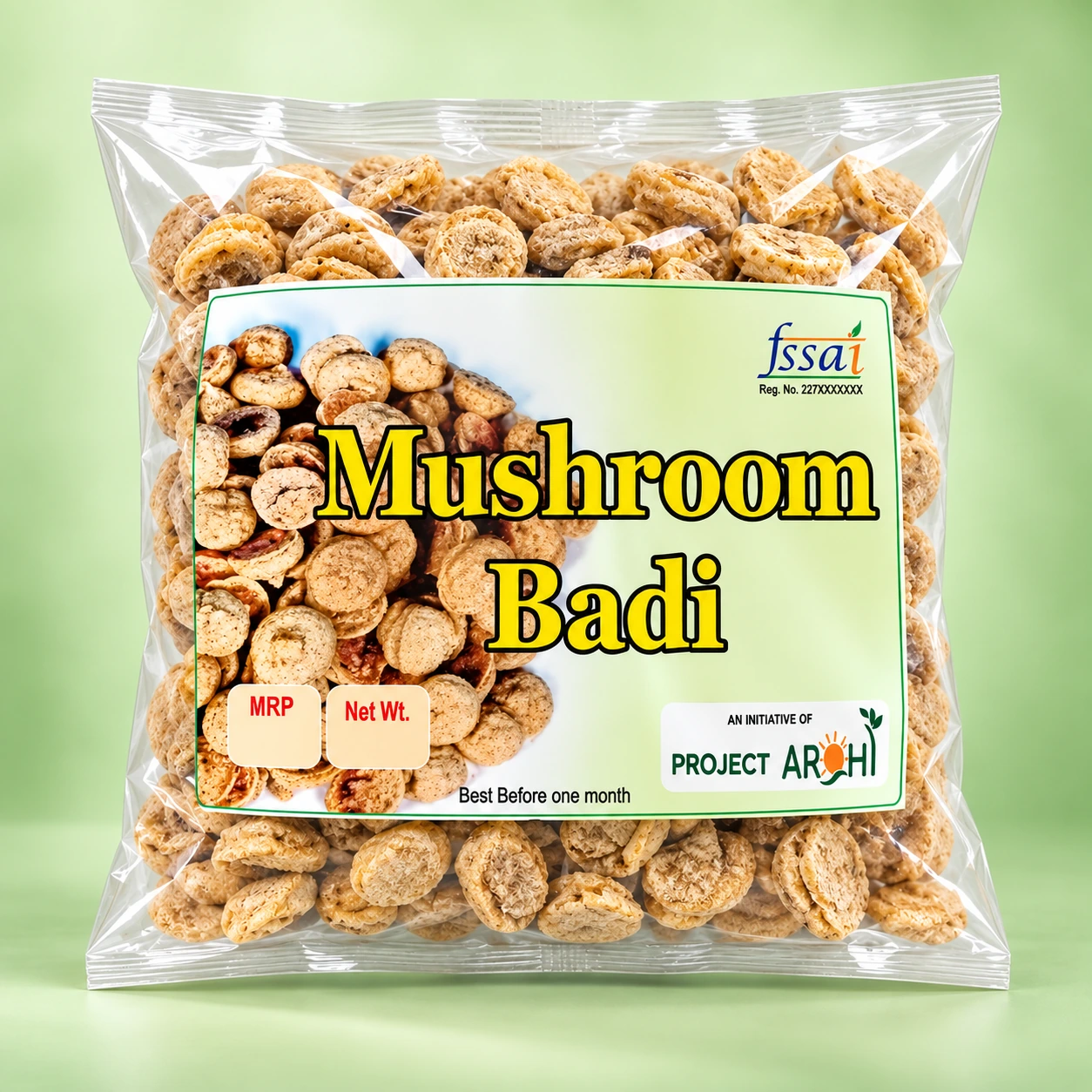 Home mushroom badi